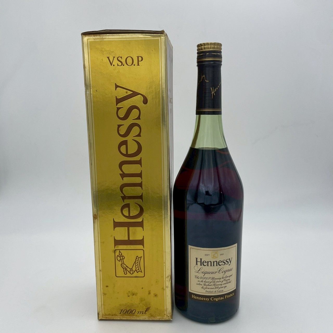 Hennessy VSOP ヘネシー グリーンボトル 1000ml 40% スリム ブランデー