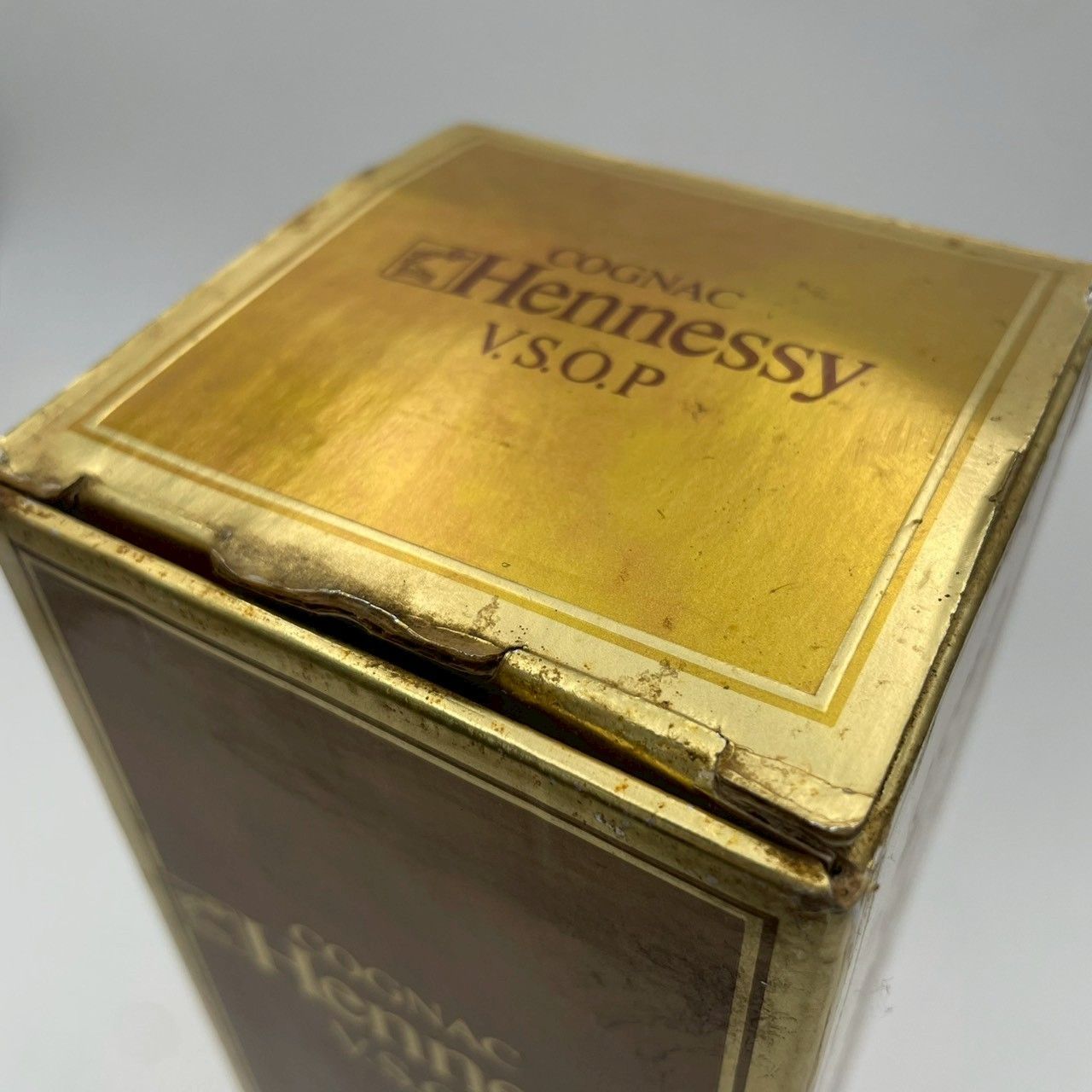 ヘネシー VSOP 1L スリムボトル 古酒 未開栓 紙箱付 - メルカリ