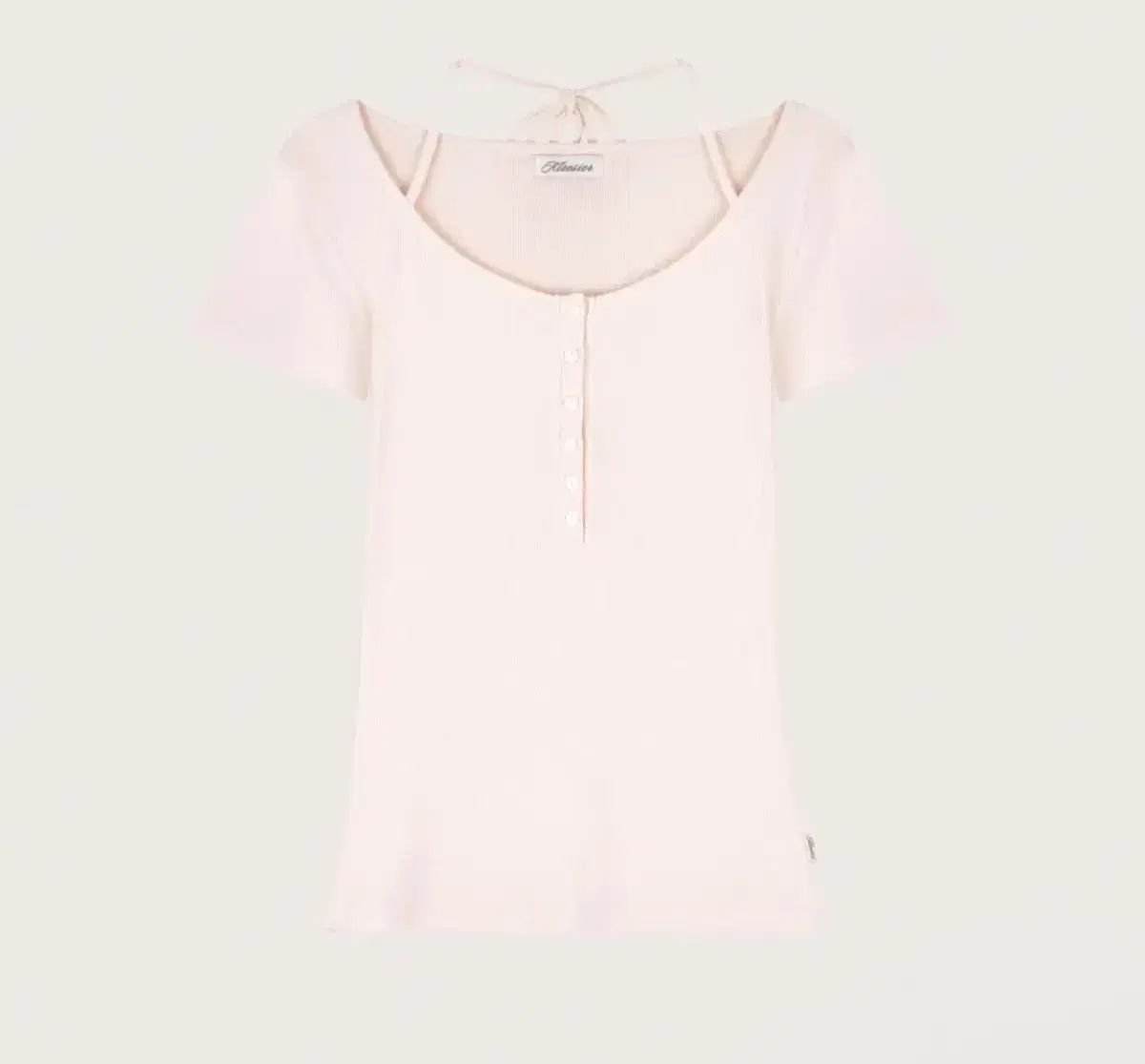 クリシーア ベラ 半袖Tシャツ ピンク