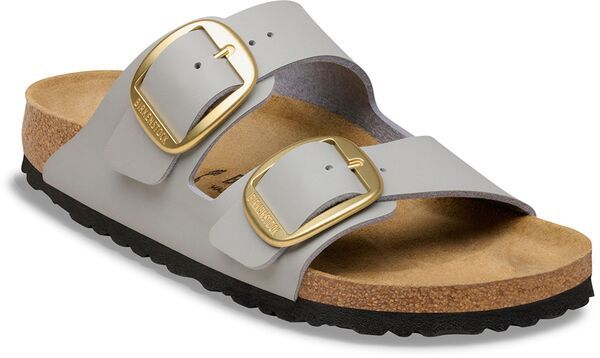 ビルケンシュトック レディース シューズ サンダル Birkenstock Womens Arizona Big Buckle Soft Footbed Sandalstone Coin ストーン