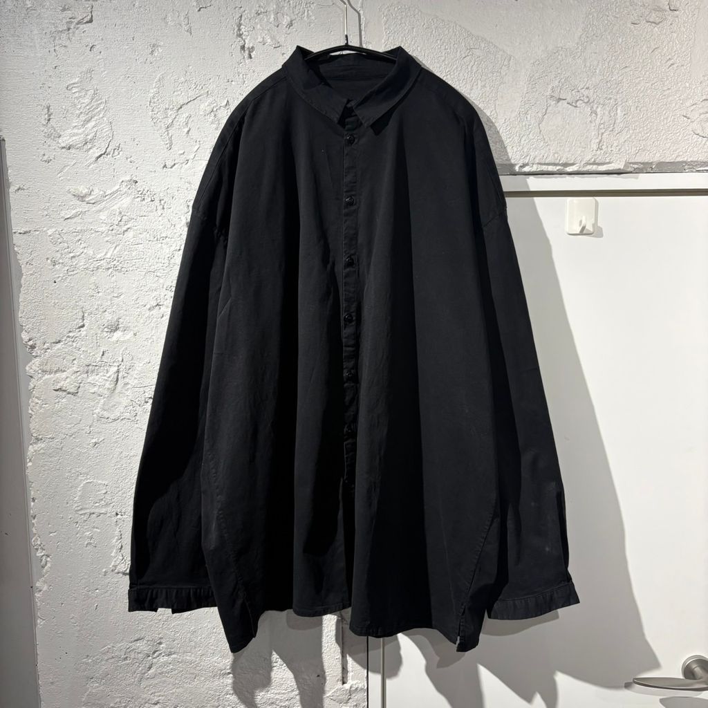 Toogood トゥーグッド The Draughtsman Shirt シャツ ブラック Size:6【表参道B05】