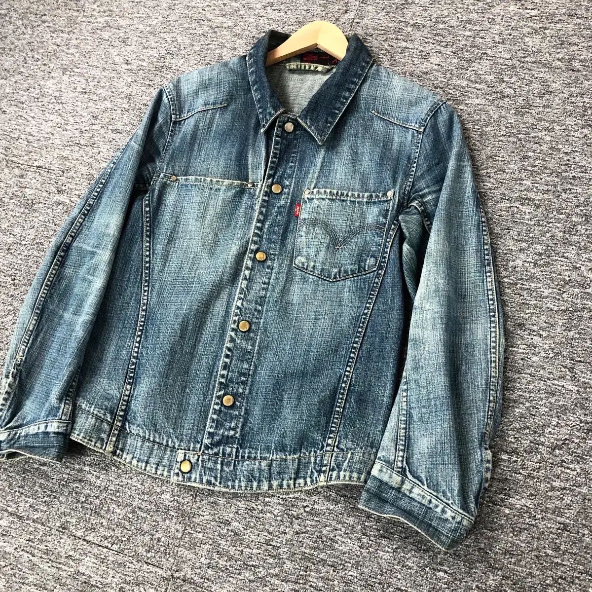 リーバイス エンジニアード 正規品 デニムジャケット インディゴ