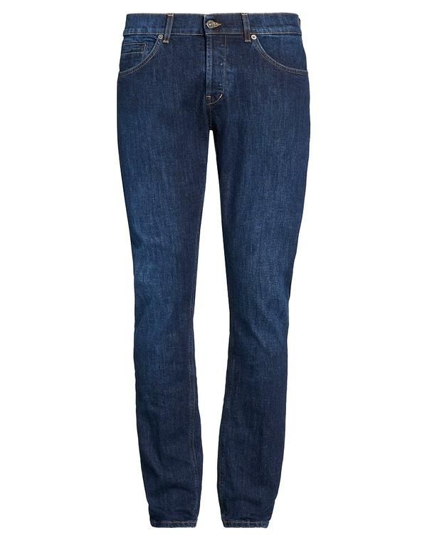 ドンダップ メンズ ボトムス デニムパンツ ストレートレッグ DONDUP Blue ブルー