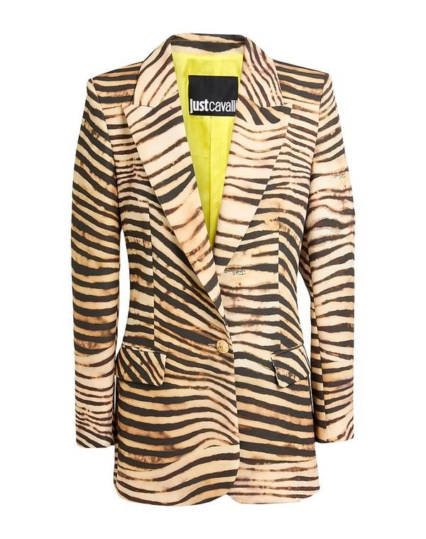 ジャストカバリ レディース アウター ジャケット・ブルゾン テーラードジャケット JUST CAVALLI Beige ベージュ