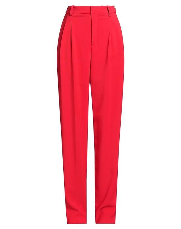 エリザベッタフランキ レディース ボトムス カジュアルパンツ ELISABETTA FRANCHI Red レッド