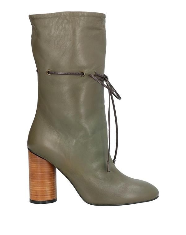 【送料無料】 マニラグレース レディース ブーツ・レインブーツ シューズ ショートブーツ Military Green
