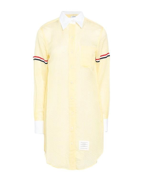 トムブラウン レディース トップス ワンピース THOM BROWNE Yellow イエロー