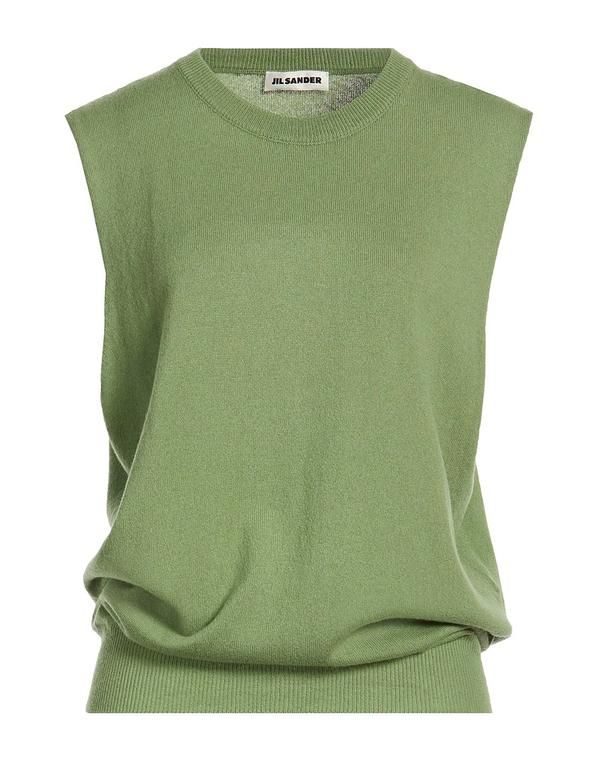ジル・サンダー レディース トップス シャツ ニットベスト JIL SANDER Sage Green グリーン