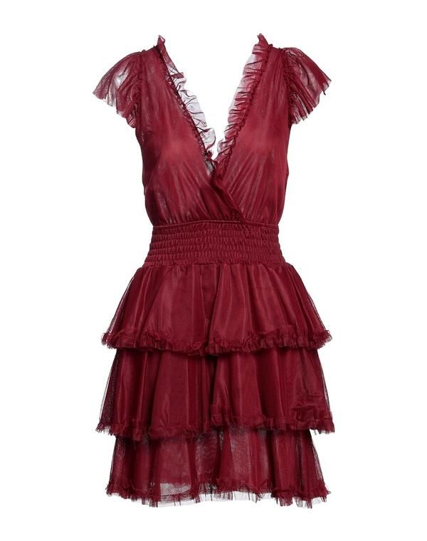 ソーアリュール レディース トップス ワンピース パーティドレス SOALLURE Bordeaux