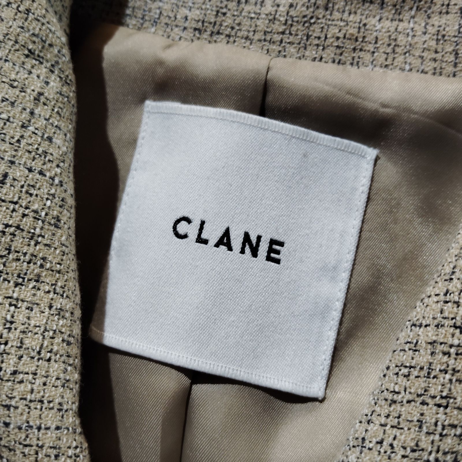 CLANE Bow Tie Arrange Jacket 1 マルチ クラネ ボウタイアレンジ 