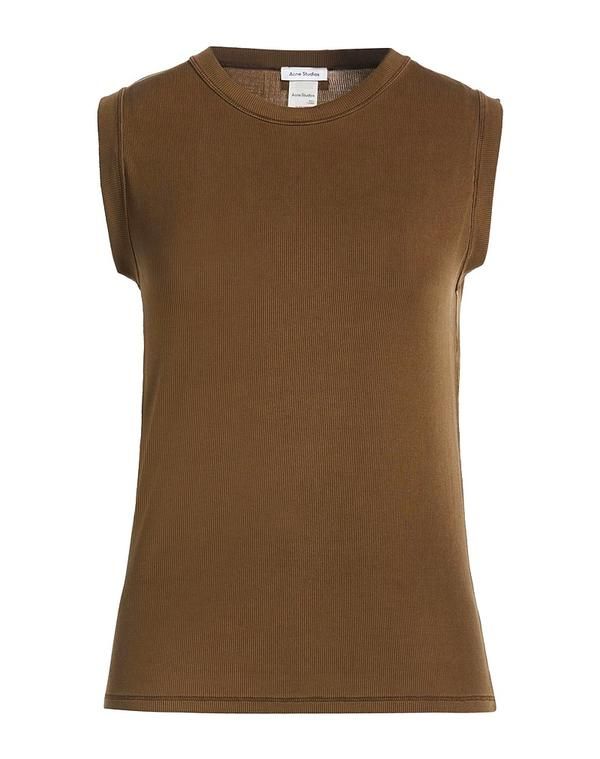 アクネ ストゥディオズ レディース トップス シャツ ACNE STUDIOS Brown ブラウン