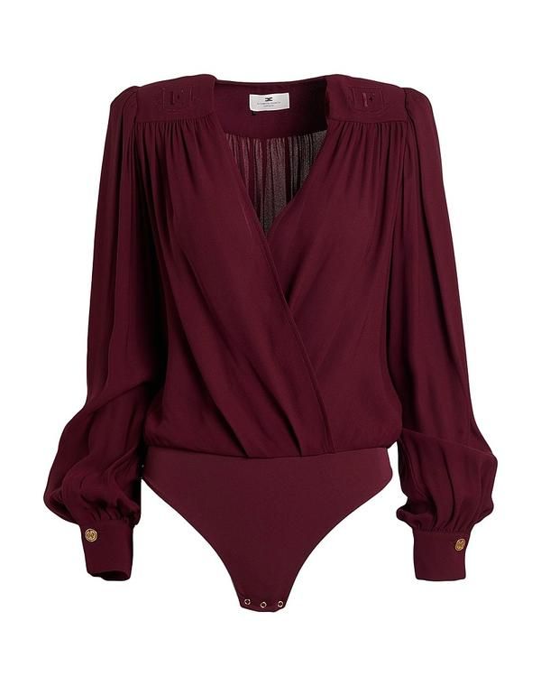 エリザベッタフランキ レディース トップス シャツ ELISABETTA FRANCHI Bordeaux