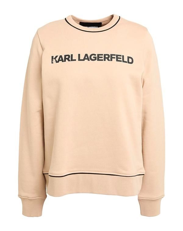 カール ラガーフェルド レディース アウター パーカー・スウェット KARLAGERFELD Sand サンド