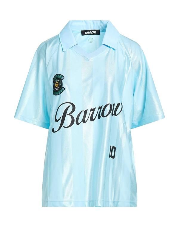 バロー レディース トップス ポロシャツ BARROW Sky Blue ブルー