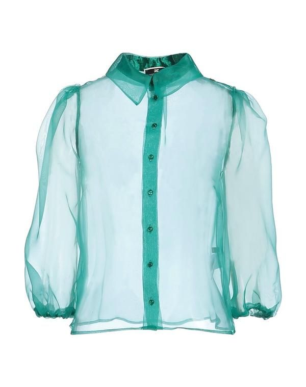 エリザベッタフランキ レディース トップス シャツ ELISABETTA FRANCHI Emerald エメラルド