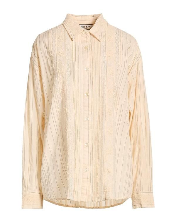ポール＆ジョー レディース トップス シャツ PAUL JOE Beige ベージュ