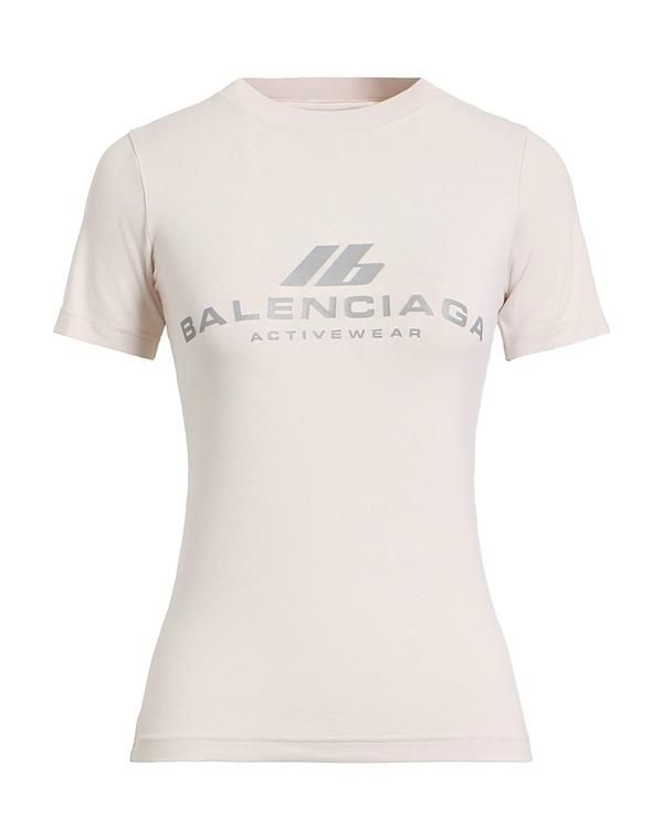 バレンシアガ レディース トップス Tシャツ BALENCIAGA Light Gray グレー