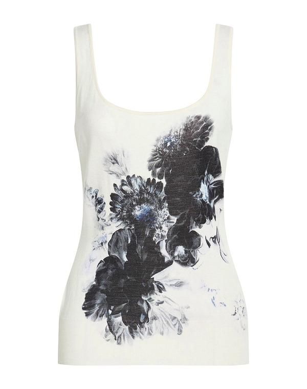 マックイーン レディース トップス シャツ MCQUEEN Off White オフホワイト