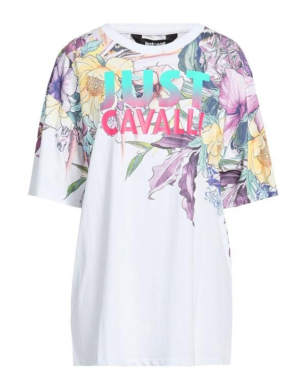 ジャストカバリ レディース トップス Tシャツ JUST CAVALLI T White ホワイト