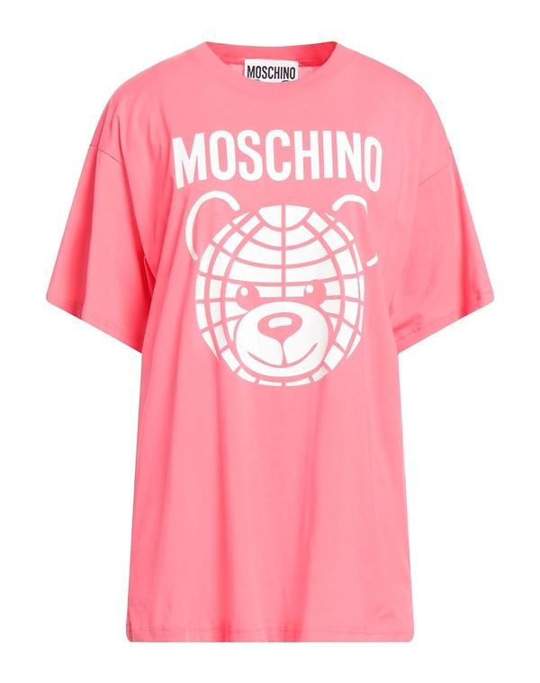 モスキーノ レディース トップス Tシャツ MOSCHINO Pink ピンク