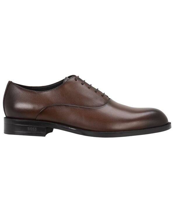 ヒューゴボス メンズ シューズ オックスフォード レース Hugo Boss Mens TayilaceUp Oxfordshoes Dark Brown ブラウン