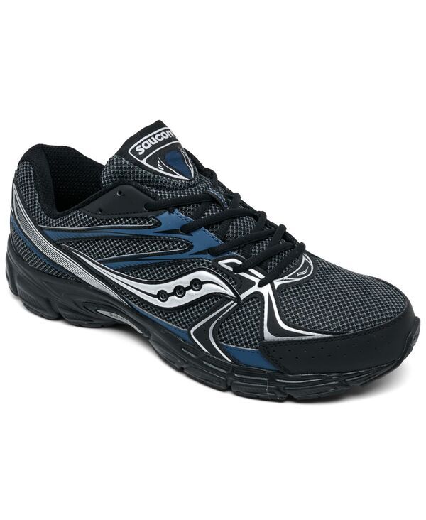 【送料無料】 サッカニー レディース スニーカー シューズ Ride Millennium Casual Sneakers from Finish Line Black Blue