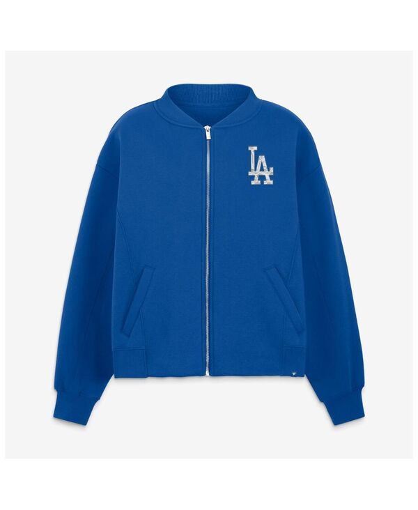 ファナティクス レディース アウター ジャケット・ブルゾン Fanatics Womens Royalos Angeles Dodgers Oversized Rage Against FullZip Jacket Royal