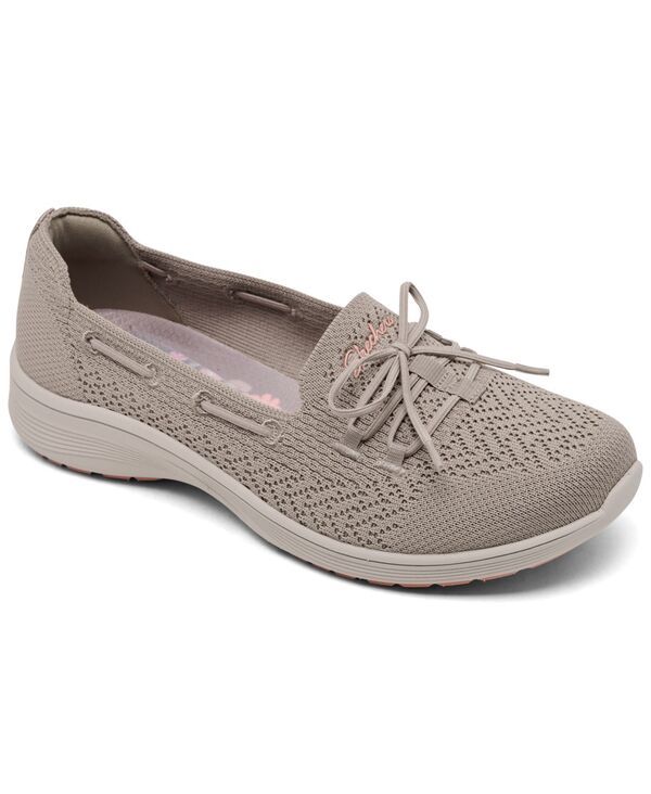スケッチャーズ レディース シューズ スニーカー リラックスフィット ローファー Skechers Womens Relaxed Fit New Cool SlipOn Casualoafers from Finish Line Taupe トープ