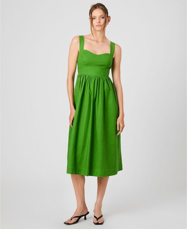 フレンチコネクション レディース トップス ワンピース ノースリーブ French Connection Womensleevelessweetheart Neck Dress Botanica Green グリーン