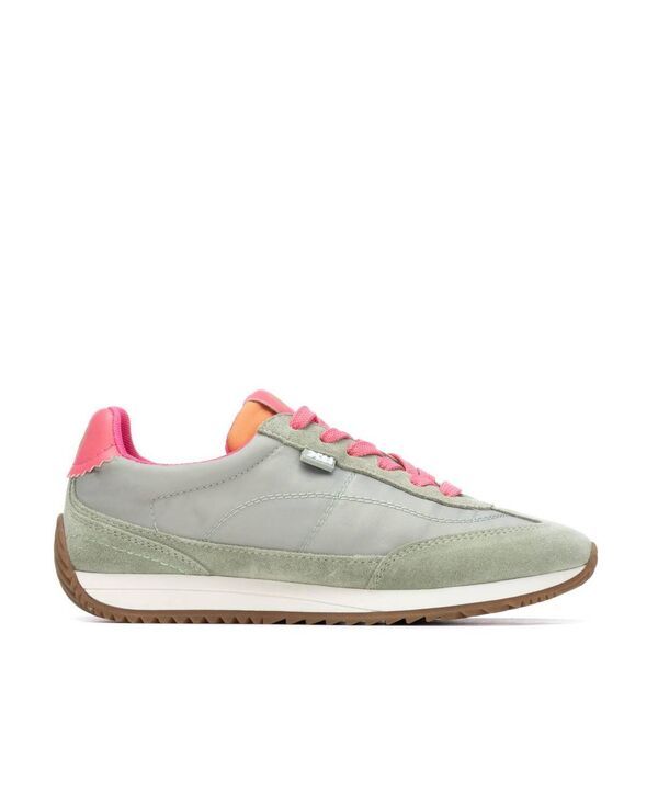 キシタイ レディース シューズ スニーカー レース XTI Womens Casualace Up Sneakers Khaki カーキ