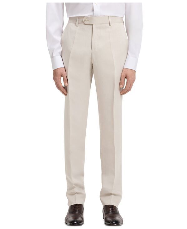ヒューゴボス メンズ ボトムス カジュアルパンツ BOSS by Hugo Boss BECKHAM x BOSS Mens Micro Pattern SlimFit Pants Open Gray グレー