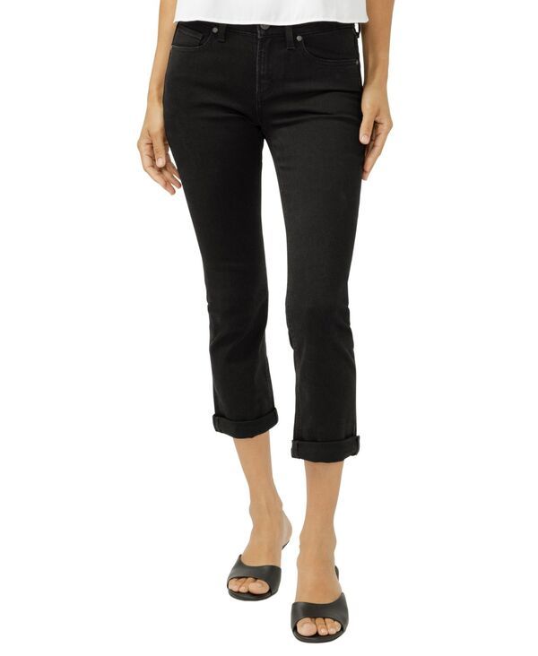 シルバー ジーンズ レディース ボトムス デニムパンツ キャップ Silver Jeans Co Womensuki MidRise Luxe Stretch Capri Jeans Black ブラック 17,736円
