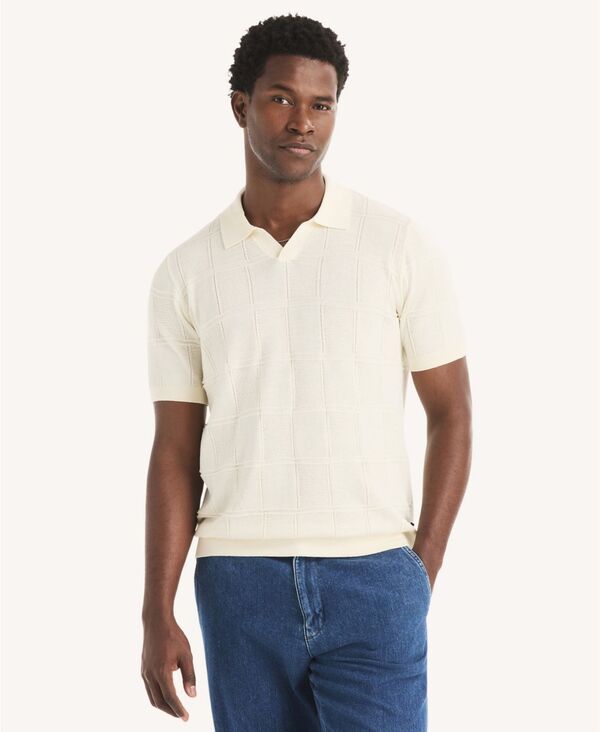 ナウティカ メンズ トップス ポロシャツ セーター 半袖 Nautica MenshortSleeve Sweater Polo Shirt Natural