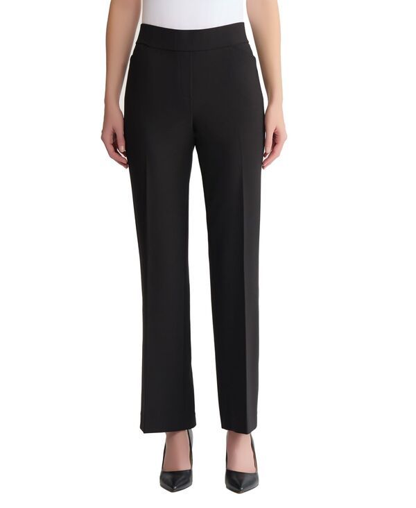 ジョーンズニューヨーク レディース ボトムス カジュアルパンツ Jones New York Womens MidRise Diagonal Trousers Jones Black ブラック