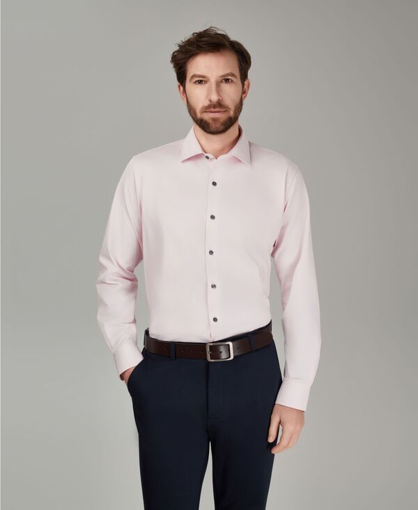 アルファニ メンズ トップス シャツ Alfani Mens RegularFit Solidresshirt Macys Exclusive Pink ピンク