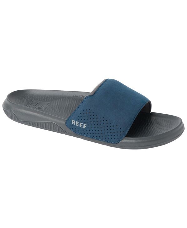 リーフ メンズ シューズ スリッポン・ローファー REEF MenslipOn Slides GrayNavy グレー
