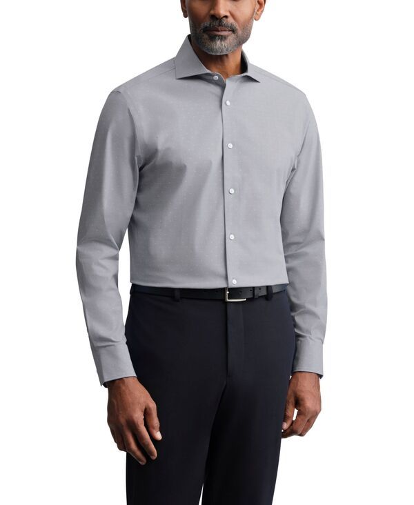 テッドベーカー メンズ トップス シャツ Ted Baker London Mens Premium Stretch SlimFit Dresshirt Gray グレー