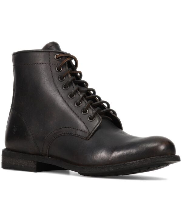 フライ メンズ シューズ ブーツ・レインブーツ レース Frye Mens Tyler Flex Lace Up Boots Antique Black ブラック