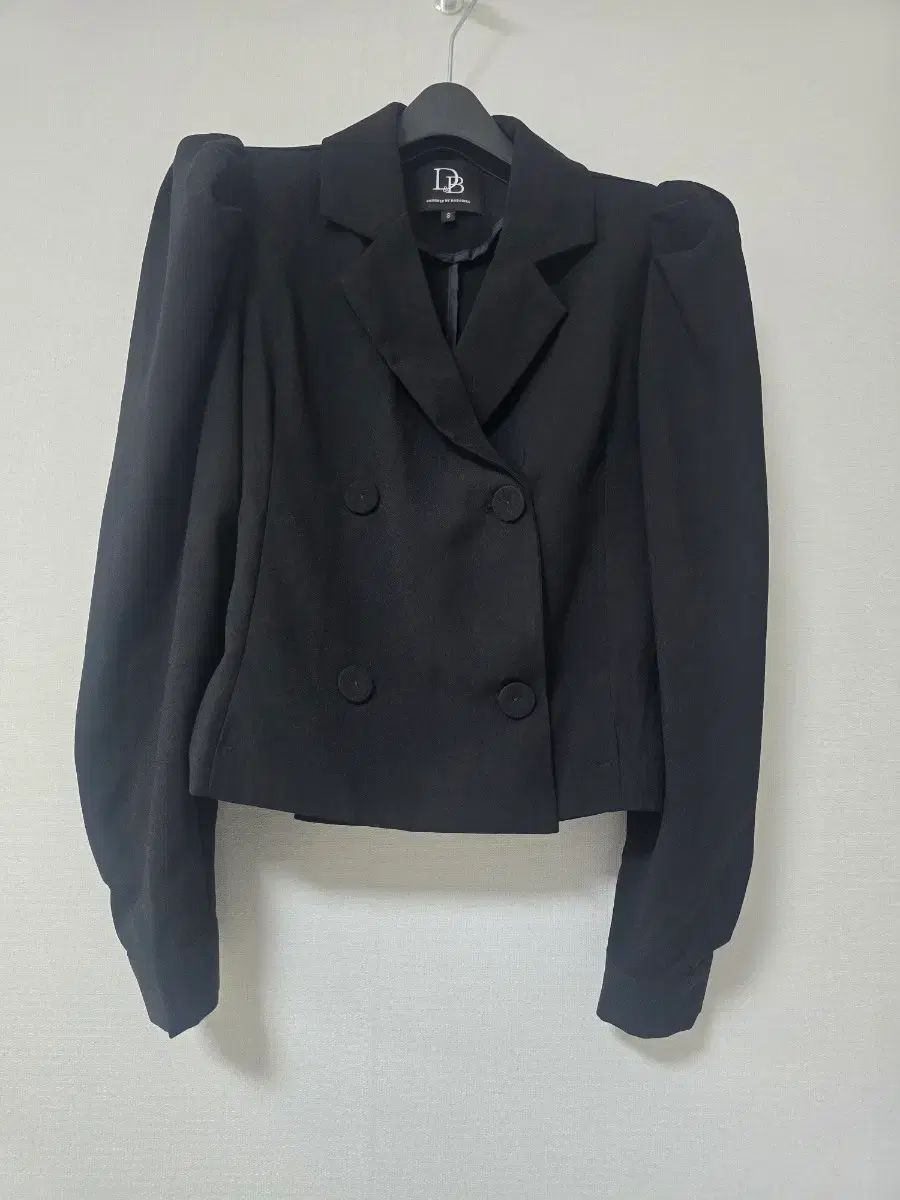 ダバガール クロップド ファーパフ ジャケット S