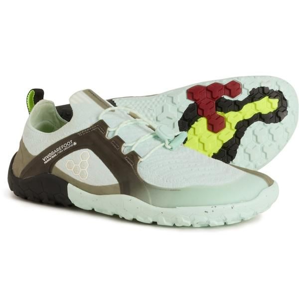 ヴィヴォ ベアフット レディース シューズ スニーカー ニット VivoBarefoot Primus Knit FG Trail Running Shoes For Women Soothing Sea
