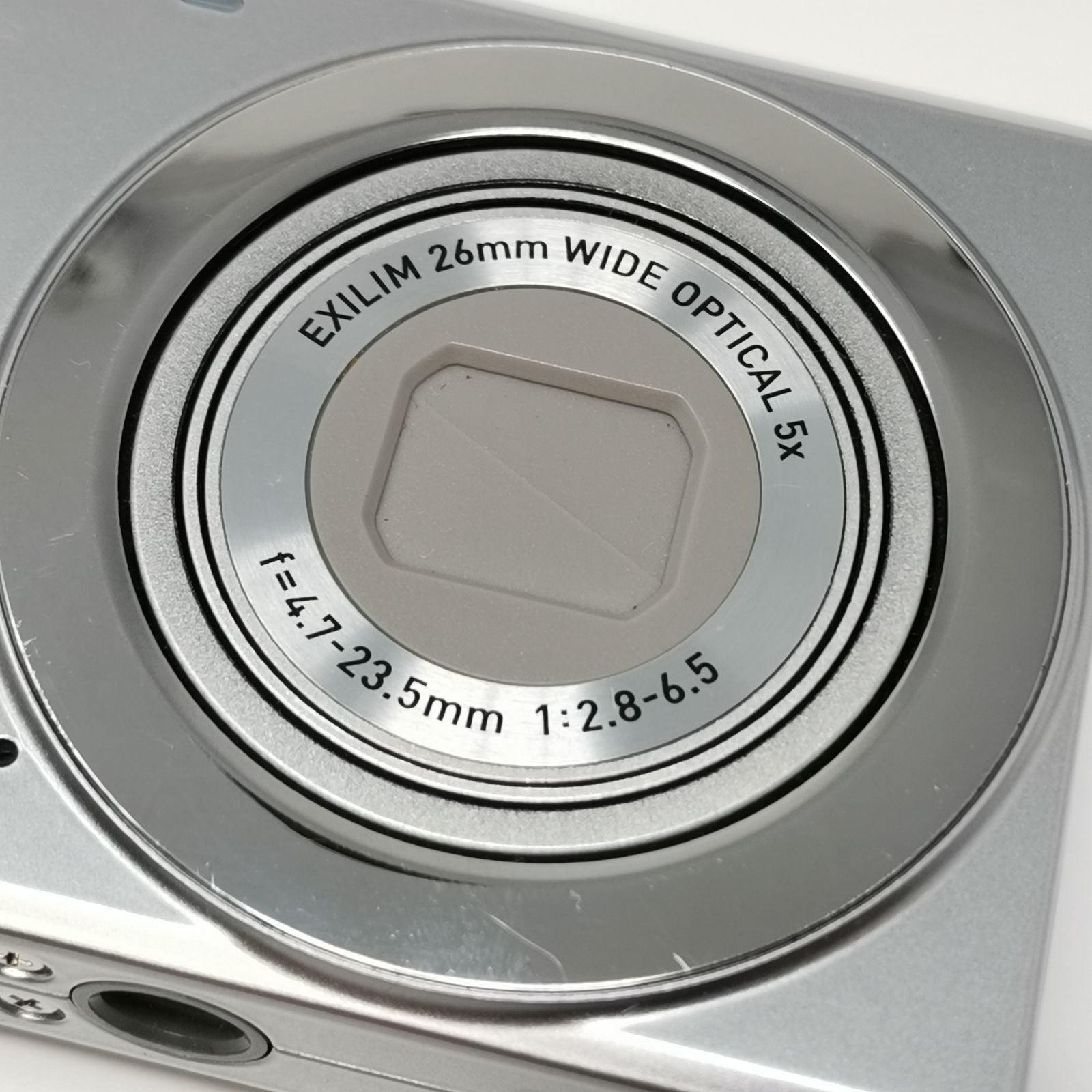 CASIO EXILIM EX-ZS5 シルバー 充電器ないため動作未確認 中古品 管理