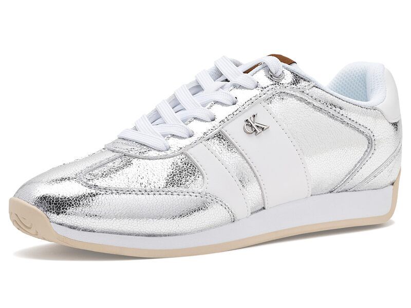カルバンクライン レディース シューズ スニーカー Calvin Klein Anora Silver シルバー