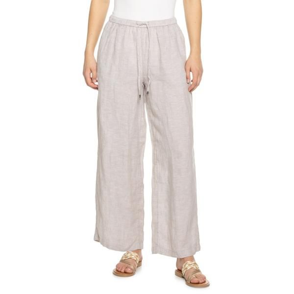 シーアンドシーカリフォルニア レディース ボトムス カジュアルパンツ リネン CCalifornia PullOn Linen Pants Cobblestone