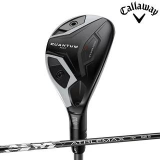 【硬さ：S/SR/R】キャロウェイゴルフ メンズ クアンタム QUANTUM MAX ユーティリティ ATHLEMAX 60 カーボンシャフト