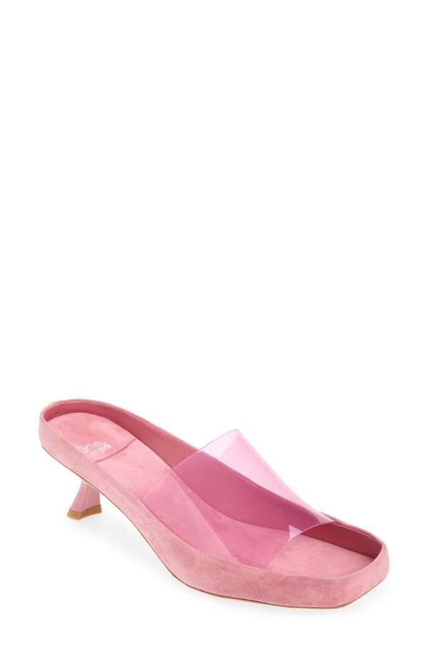 ジェフリー キャンベル レディース シューズ ヒール サンダル Jeffrey Campbell Muon Kitten Heel Sandal Pink Combo ピンク