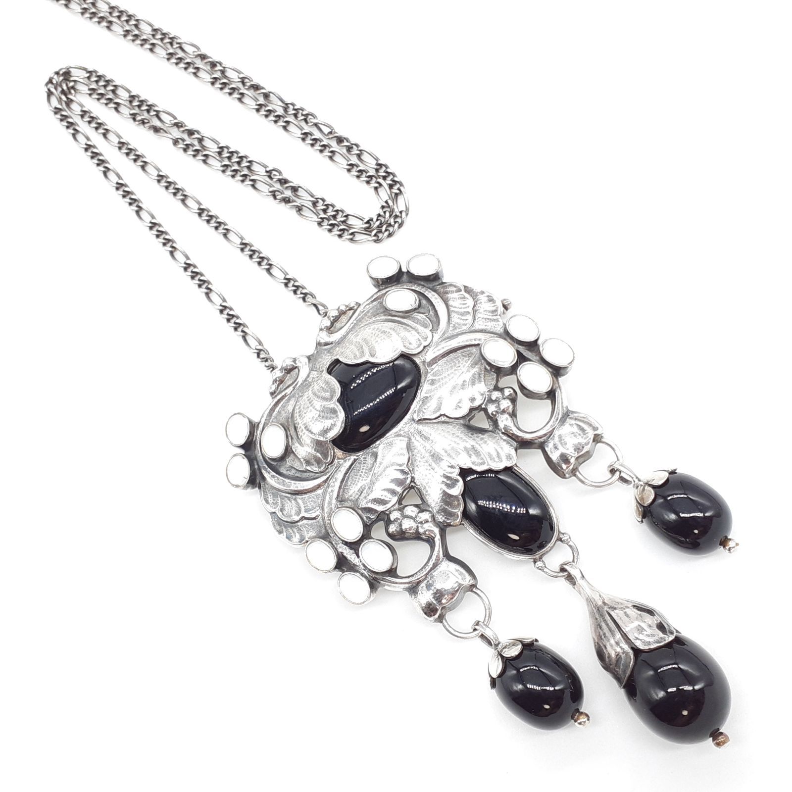 GEORG JENSEN ジョージジェンセン ネックレス SILVER 925 シルバー 96 
