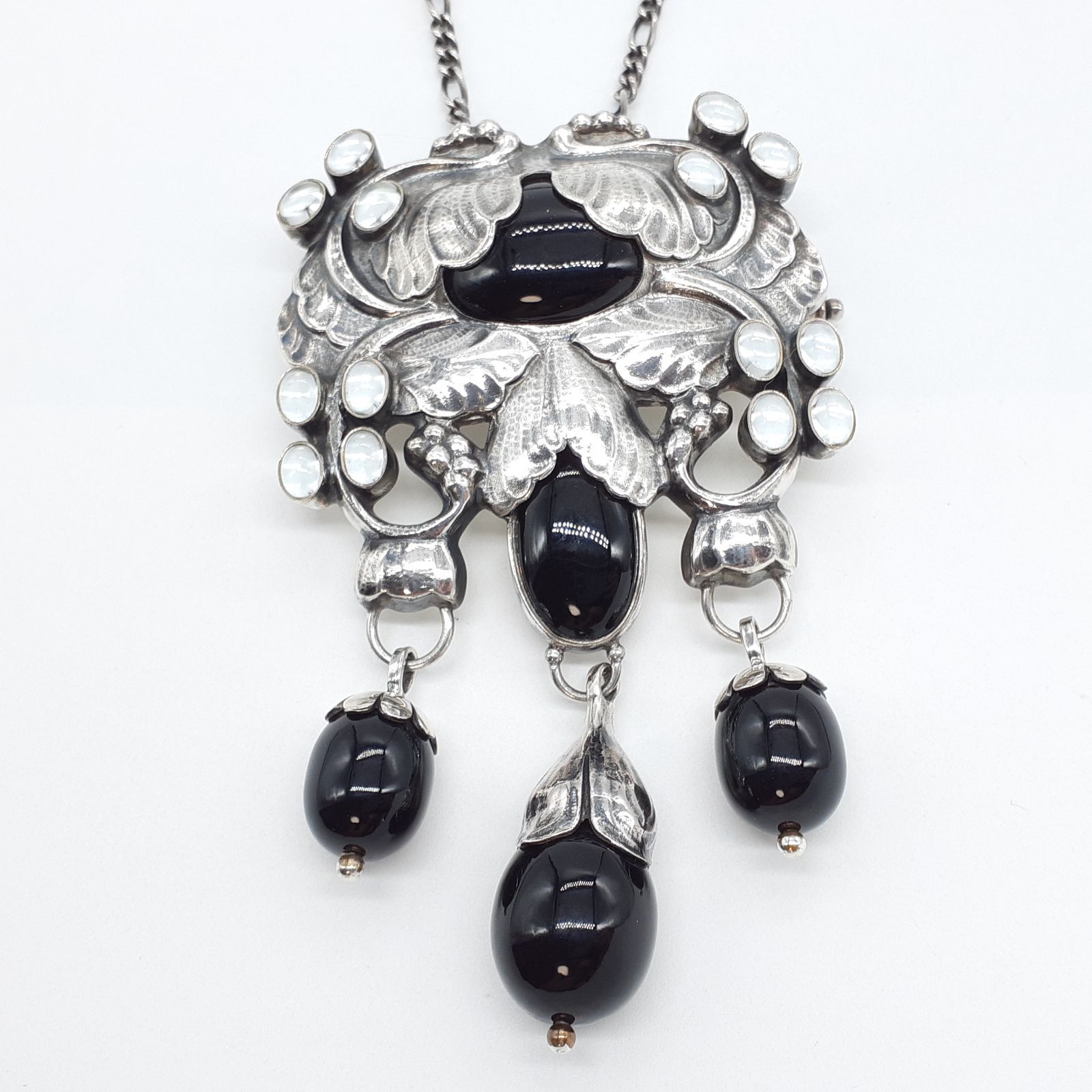 GEORG JENSEN ジョージジェンセン ネックレス SILVER 925 シルバー 96 
