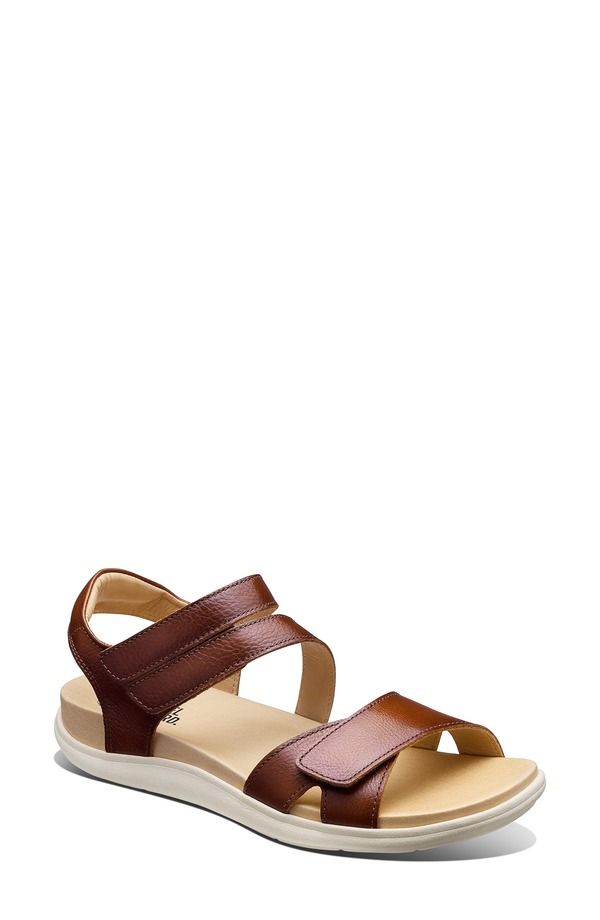 サミュエルフドバード レディース シューズ ヒール サンダル キャップ Samuel Hubbard Capri Sandal Cognac Leather
