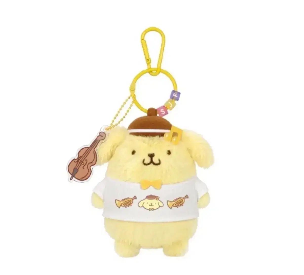 ソジェフェ × サンリオ ポムポムプリン マスコット キーホルダー ソウルジャズフェスティバル