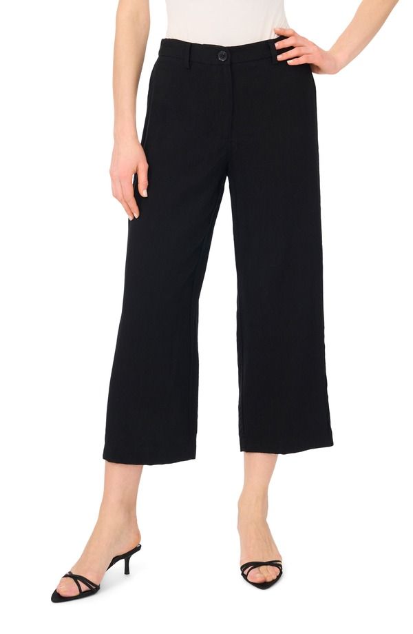 ヴィンスカムート レディース ボトムス レギンス パンツ Vince Camuto Cropants Rich Black ブラック